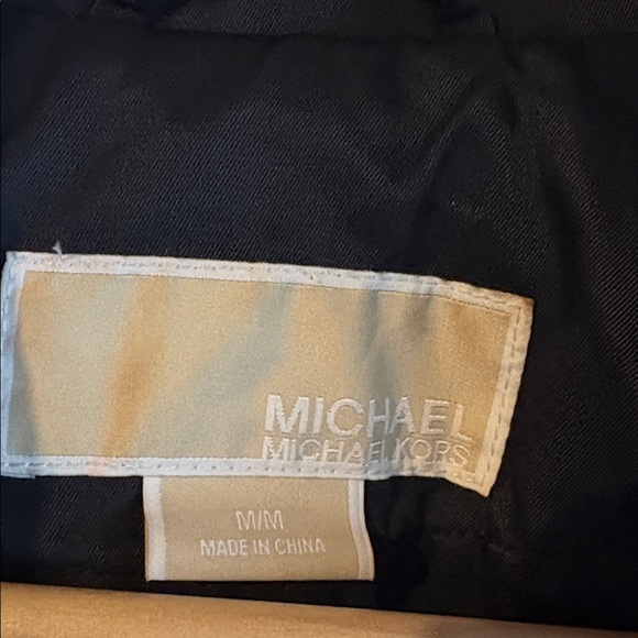 Michael Kors Trench Coat Black Medium - Picture 5 of 10